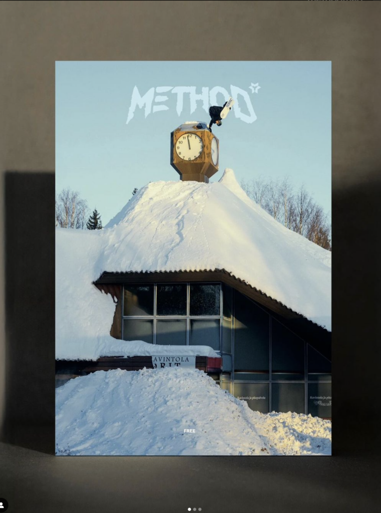 The cover of Method Magazine's latest issue.